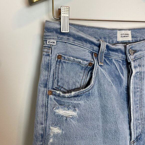 CITIZENS of Humanity Pony Boy Loose Fit Baggy Straight Leg 90s Harem Jeans \\ 27 - Picture 4 of 13